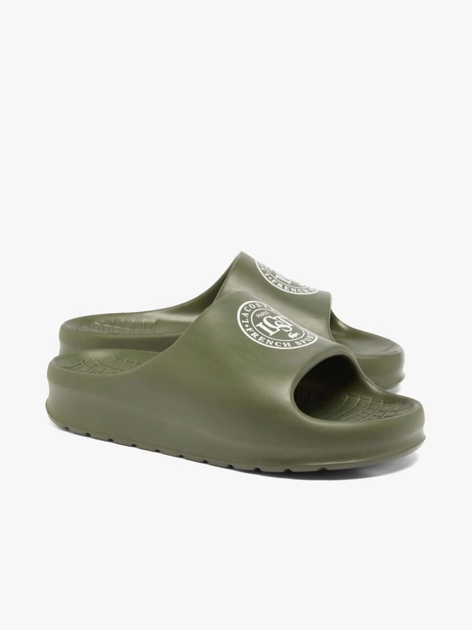 LACOSTE Men’s Serve Slide 2.0 Green