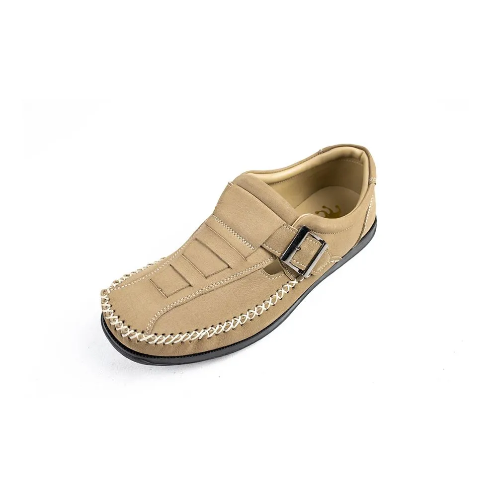 HEAVY Beige Leather Loafer PC6310
