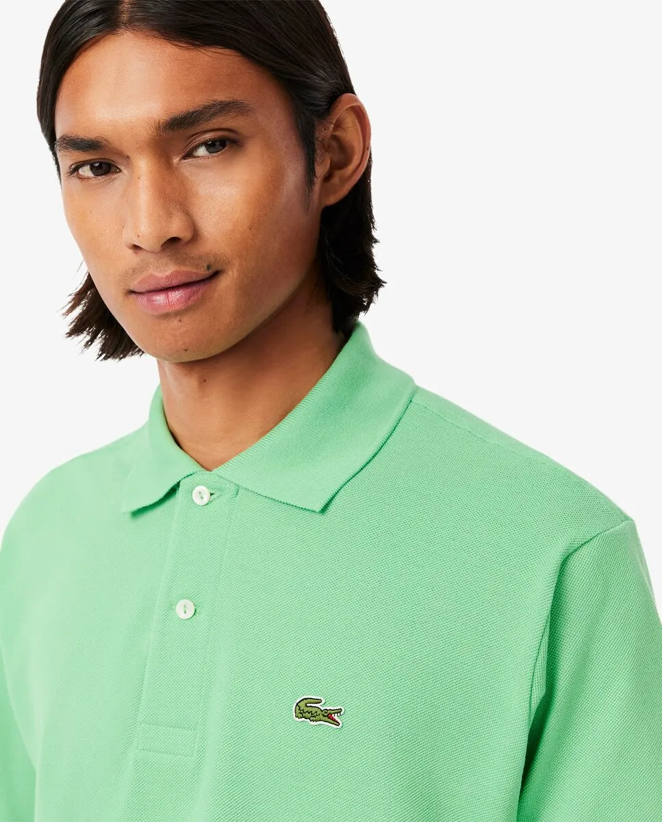 LACOSTE Classic Fit L.12.12 Original Piqu  Polo Shirt Green
