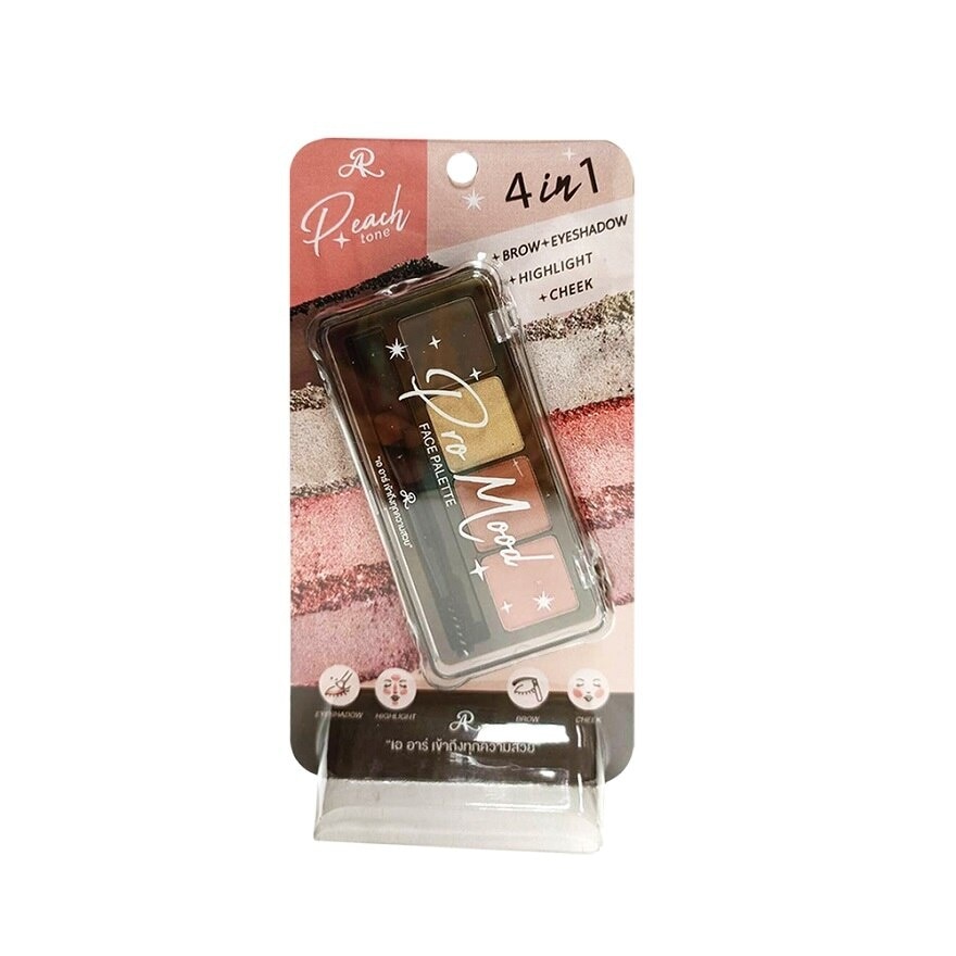 AR Pro Mood Face Palette 5g. - Pink Peach