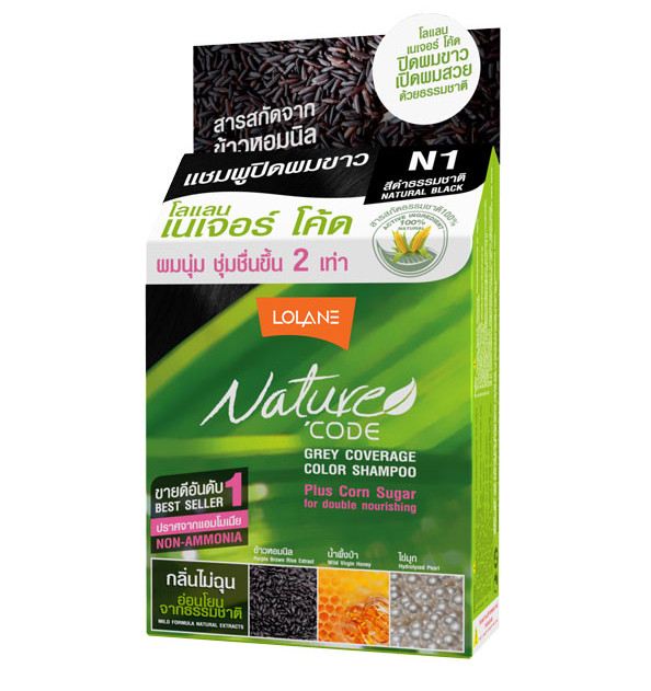 Оттеночная краска шампунь без аммиака Lolane Natura 7 тонов