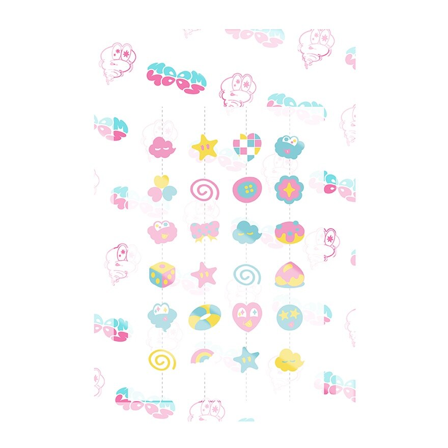 Moonzoon Powercute Patch Candy Pop  24pcs.