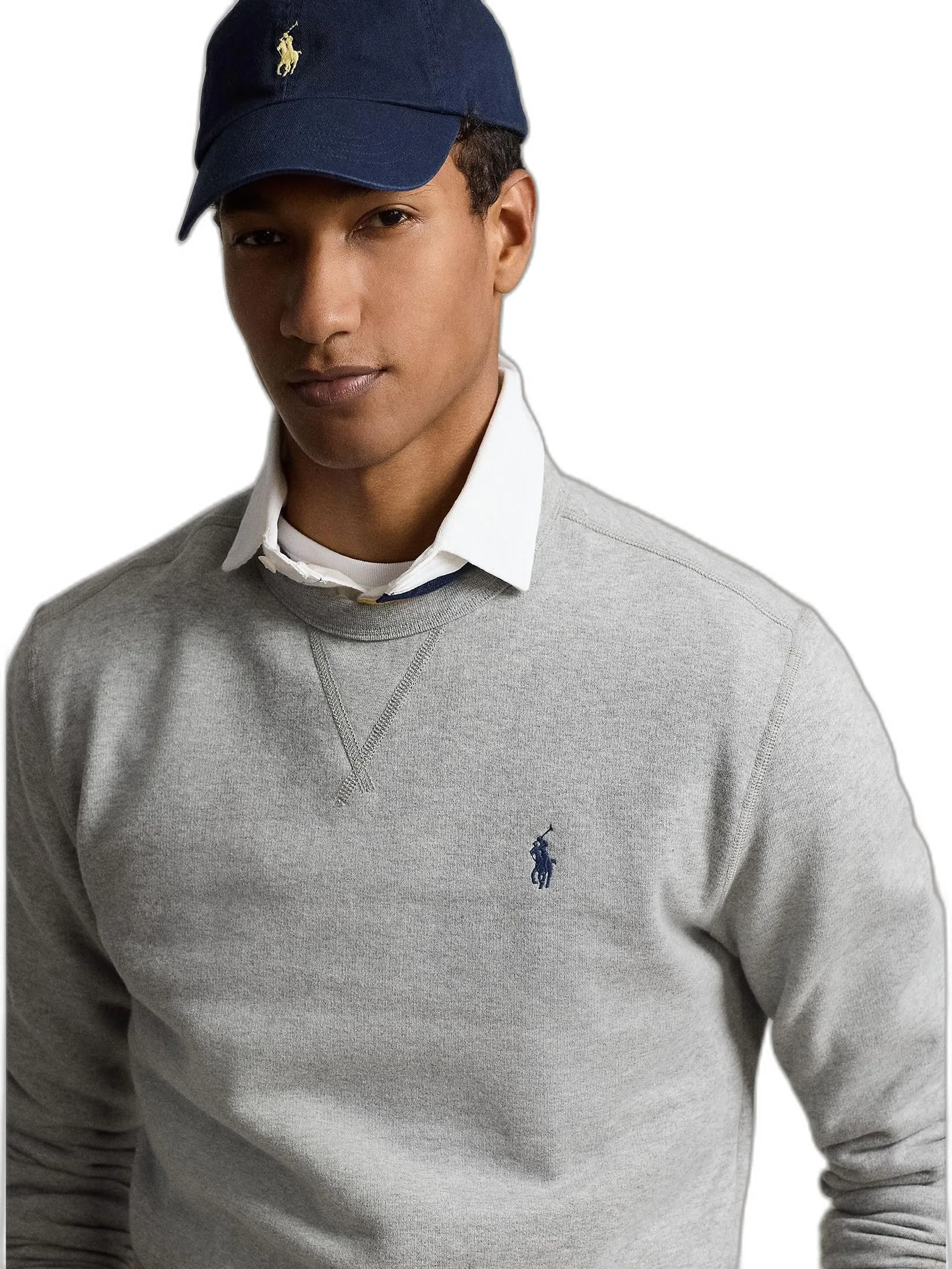 POLO RALPH LAUREN The RL Fleece Sweatshirt  MNPOKNI16820268  020 GREY