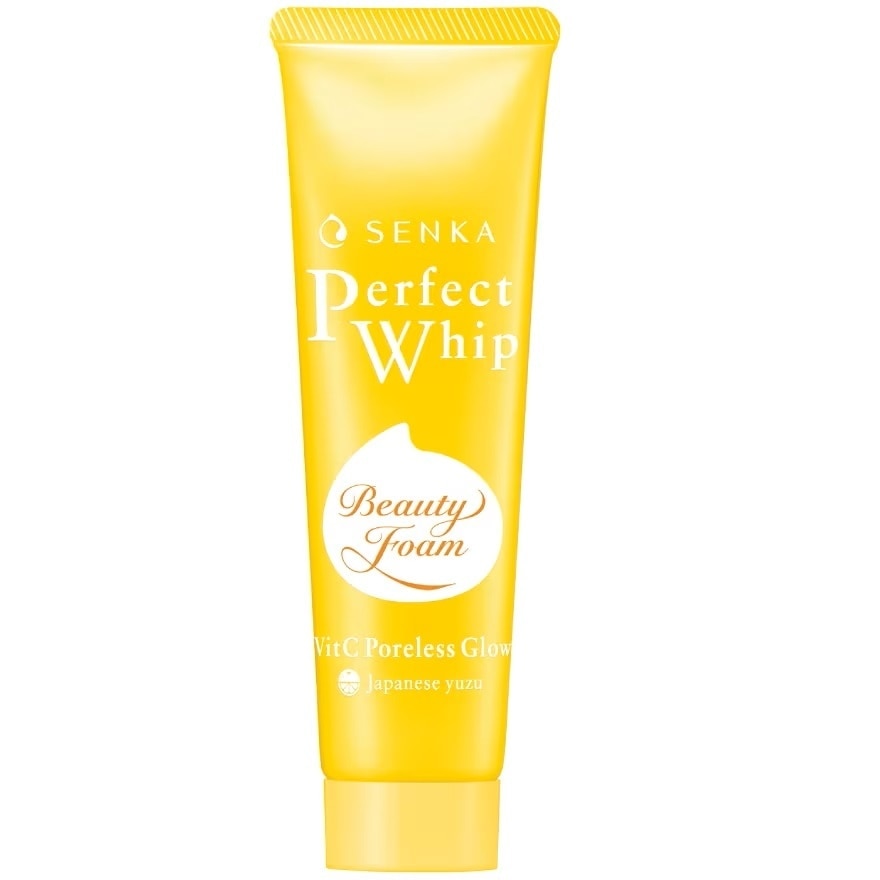 Senka Perfect Whip Vit C Poreless Glow 50 G. วิปโฟมล้างหน้า - Yellow