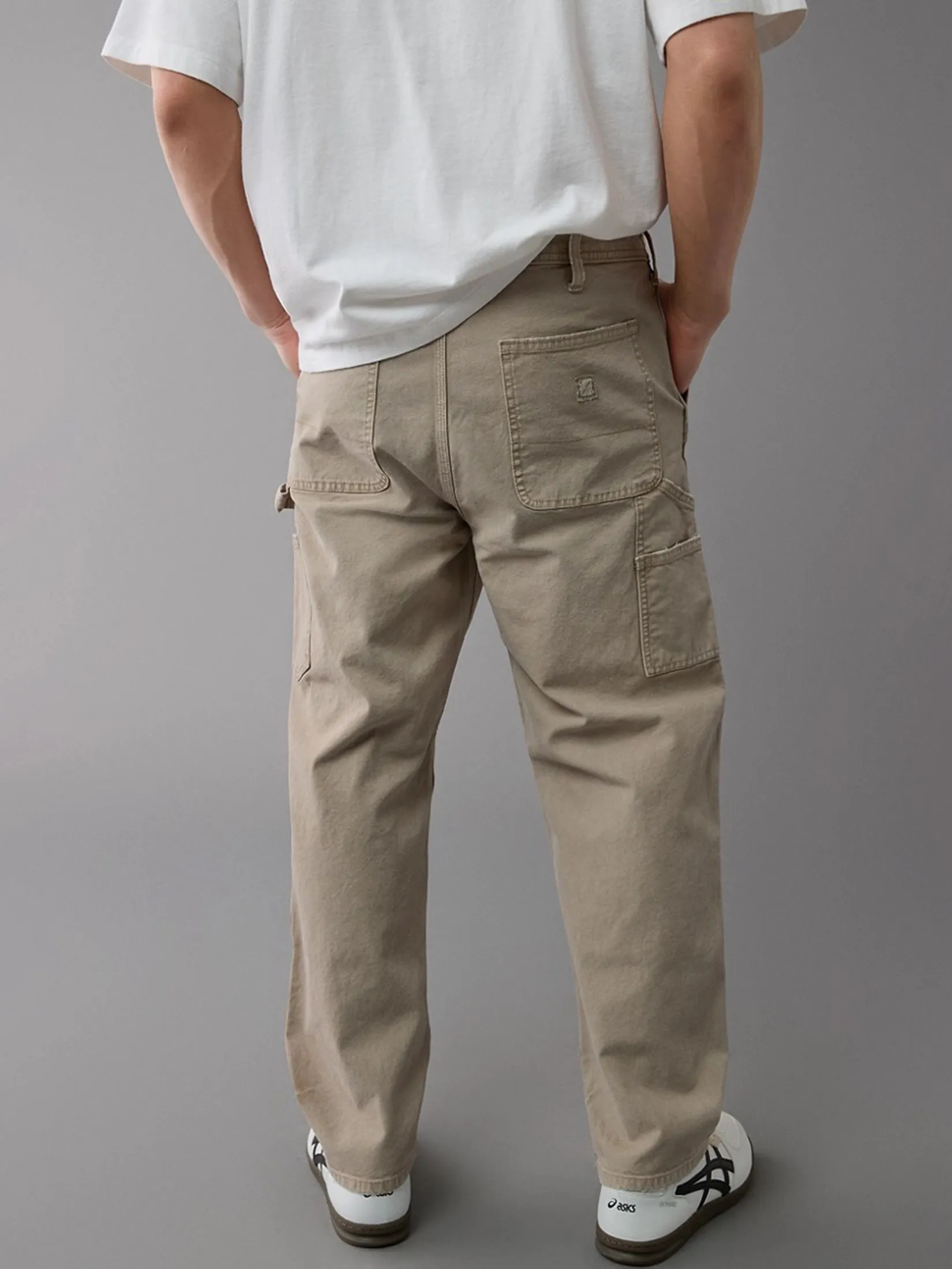 AMERICAN EAGLE MEN 4902 CARPENTER PANT CLEAN 213 STONE