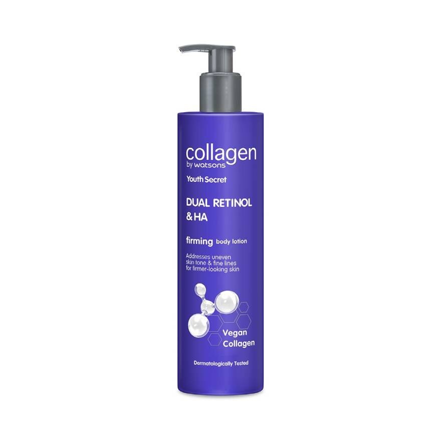 Collagen by Watsons Youth Secret Dual Retinol  HA Firming Body Lotion 300 ml.