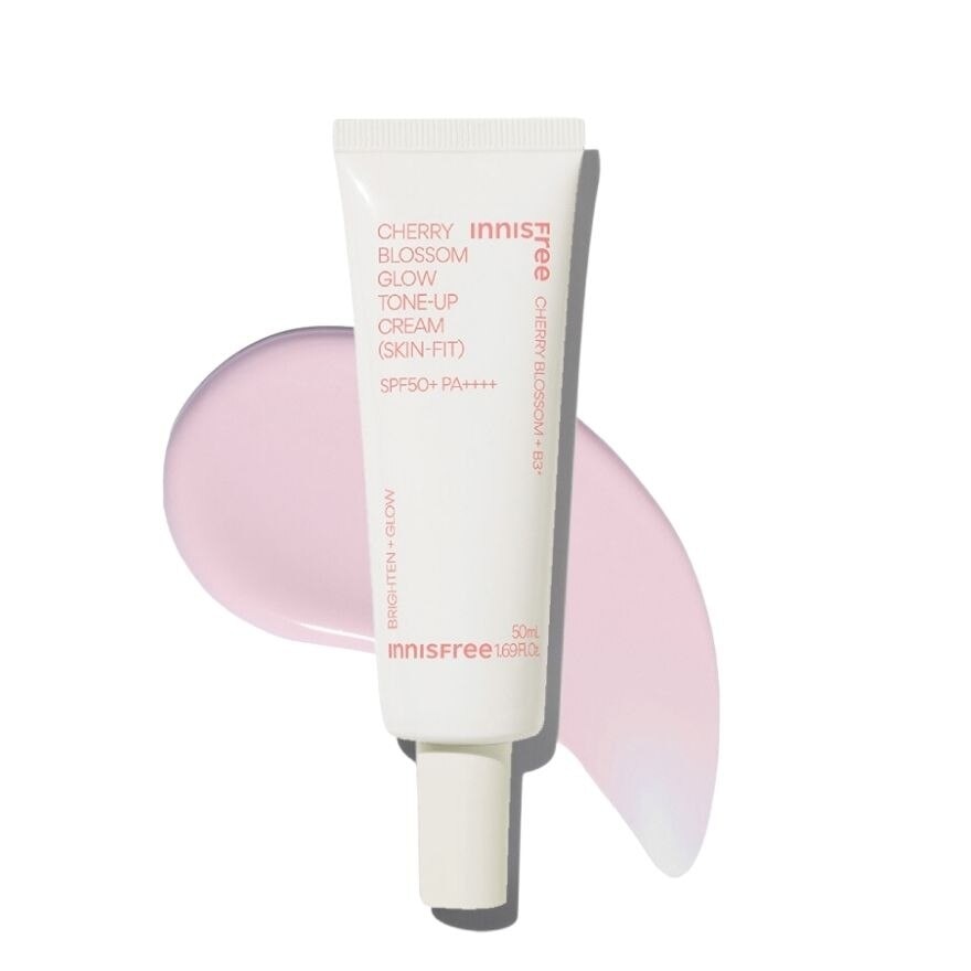 Innisfree Cherry Blossom Glow Tone Up Cream Skin Fit SPF50+ PA++++ 50 Ml.