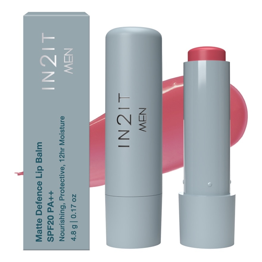In2It Men Matte Defence Lip Balm 4.8g 01 - MMLB01 Yam