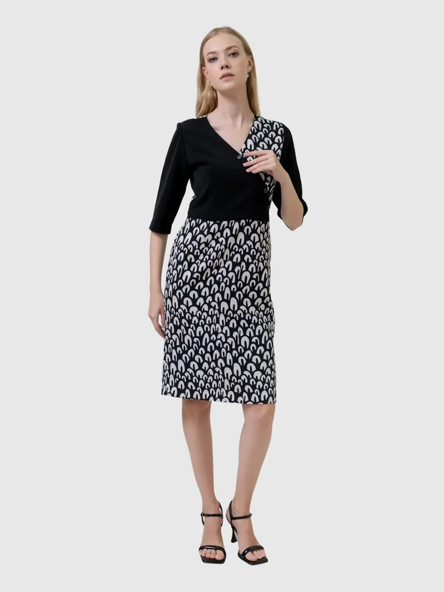 VERONIQA Women Dress Santana Black