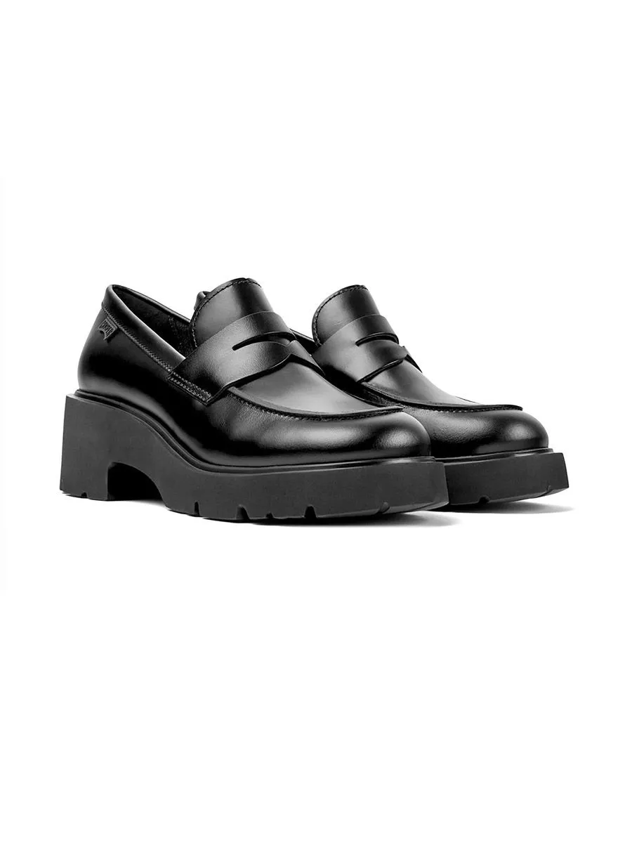 CAMPER Black Flats Milah Women Shoes