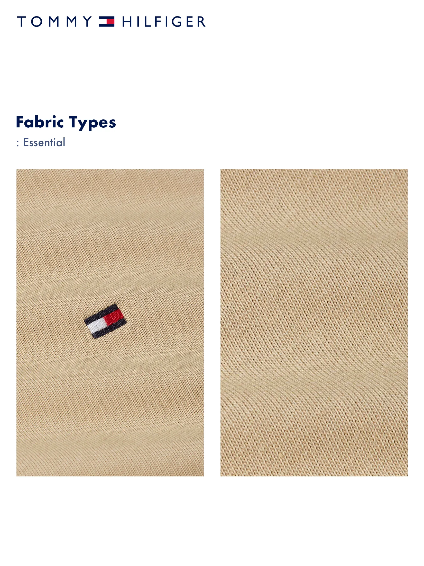 TOMMY HILFIGER MEN TEE BROWN Relaxed Fit