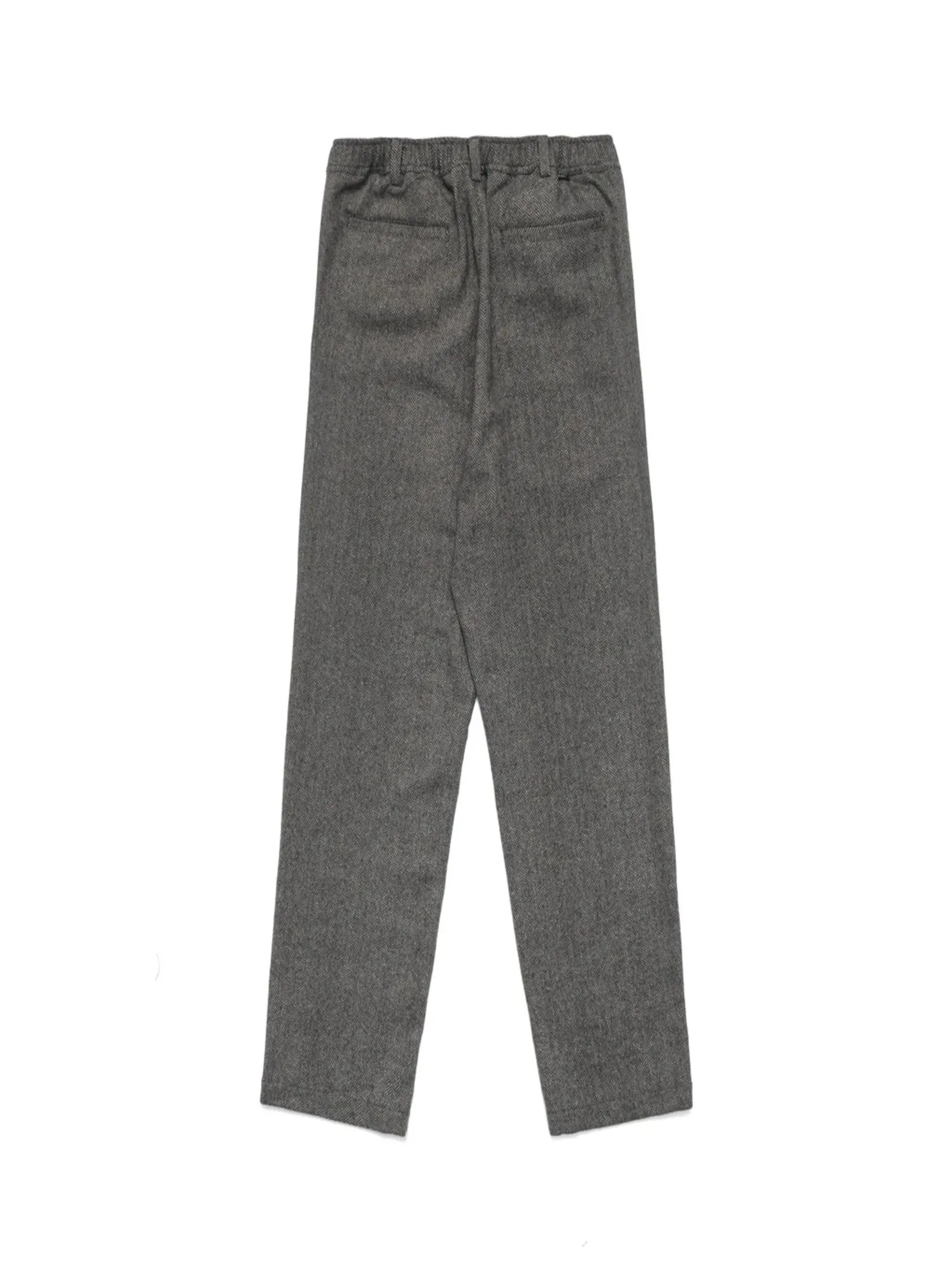 MALBON GOLF COOLIDGE WOOL TROUSER IN CHARCOAL