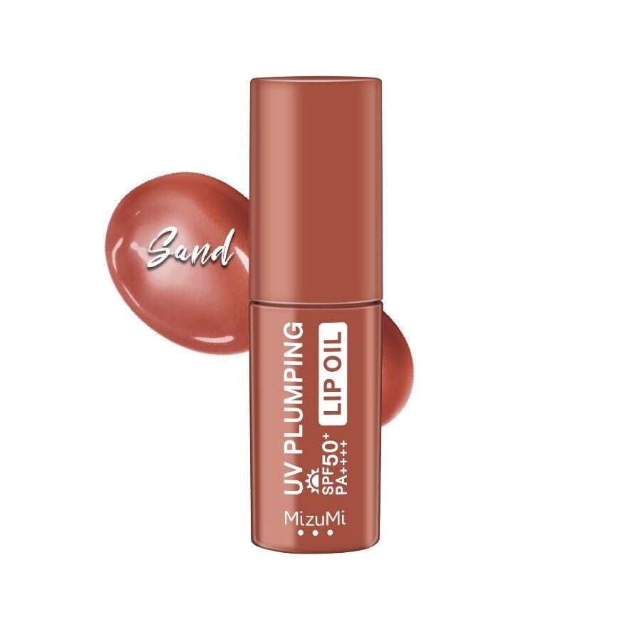 MizuMi UV Plumping Lip Oil Sand 4g