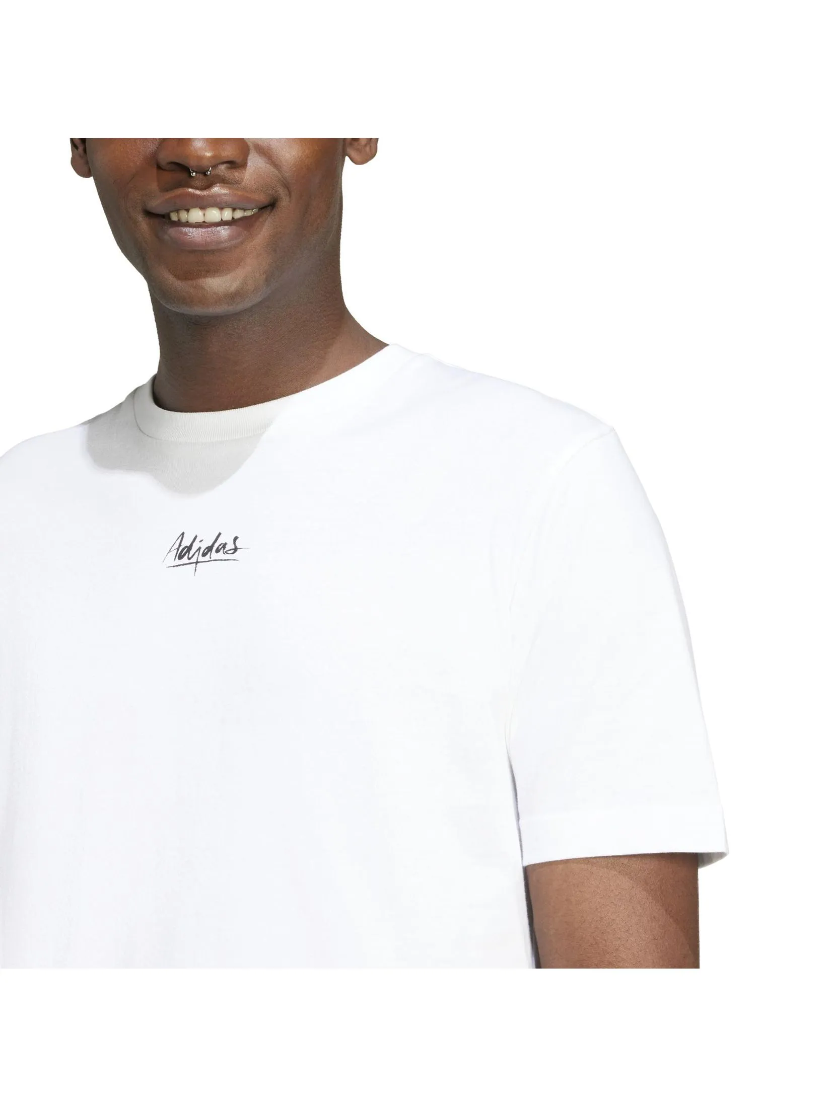 ADIDAS Men T-Shirt Lounge Still Life Lemons Graphic