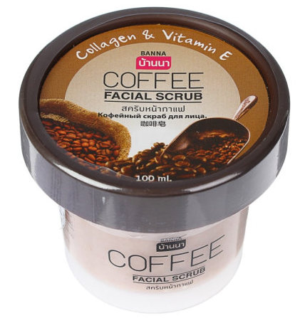 Кофейный мягкий скраб для лица Banna 100 мл