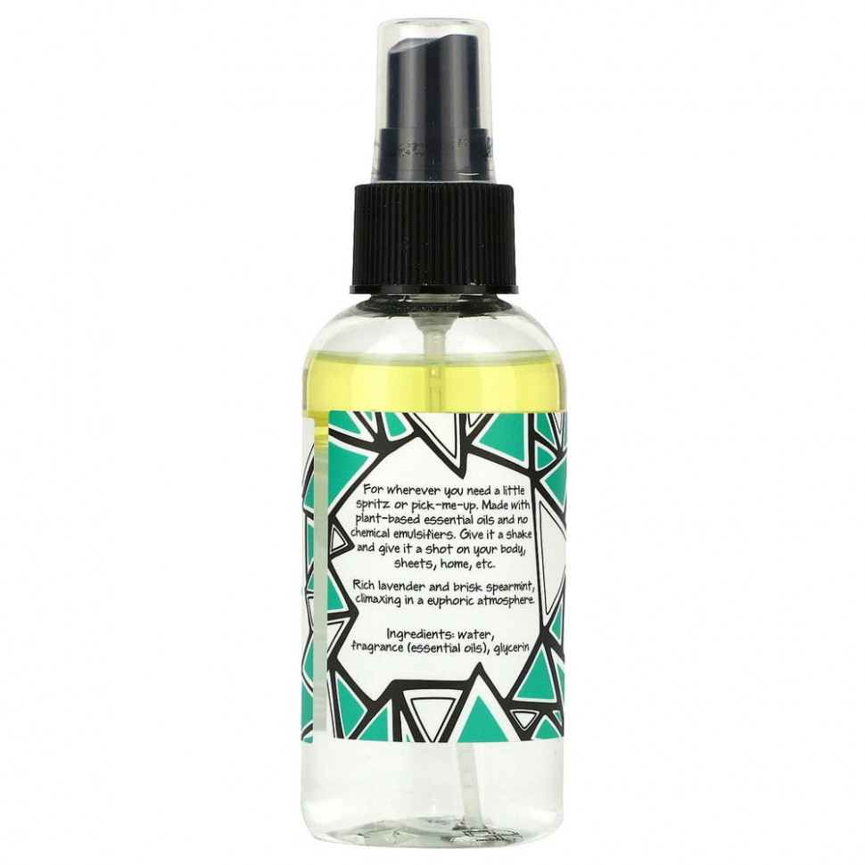 ZUM, Zum Mist, ароматерапевтический спрей для комнаты и тела, лаванда и мята, 118 мл (4 жидк. Унции)