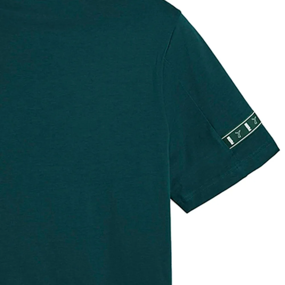 PUMA Essentials Tape Layout Men T-Shirt Green - PU097AP050EOTH