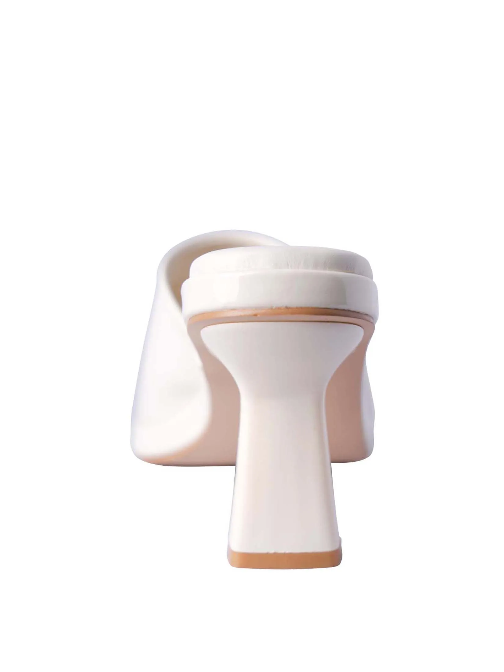 VILLAINS SF GENTLE BREEZE Women's Heeled Sandals OFF WHITE PATENT