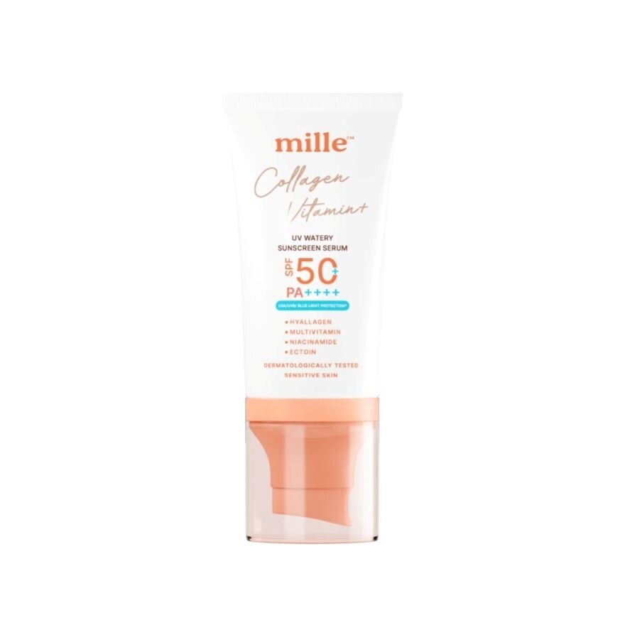 Mille Collagen Vitamin Plus UV Watery Sunscreen SPF50 PA+++ 40g.