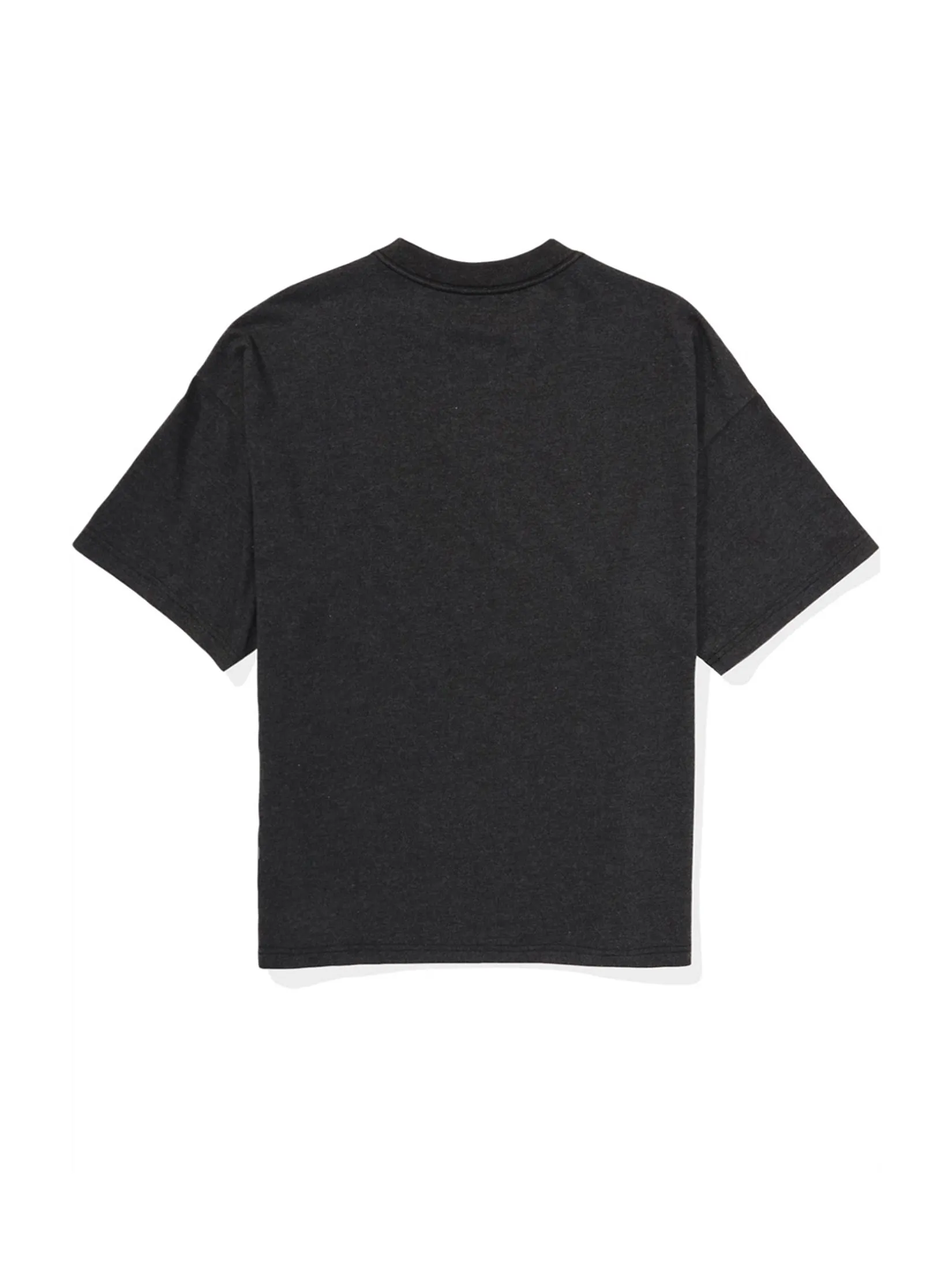 AMERICAN EAGLE MEN G SS  OS HOL1 VARS SET IN TEE- CVC AUGSTNA + SERIOUSLY SOFT WASH 008 CHARCOAL