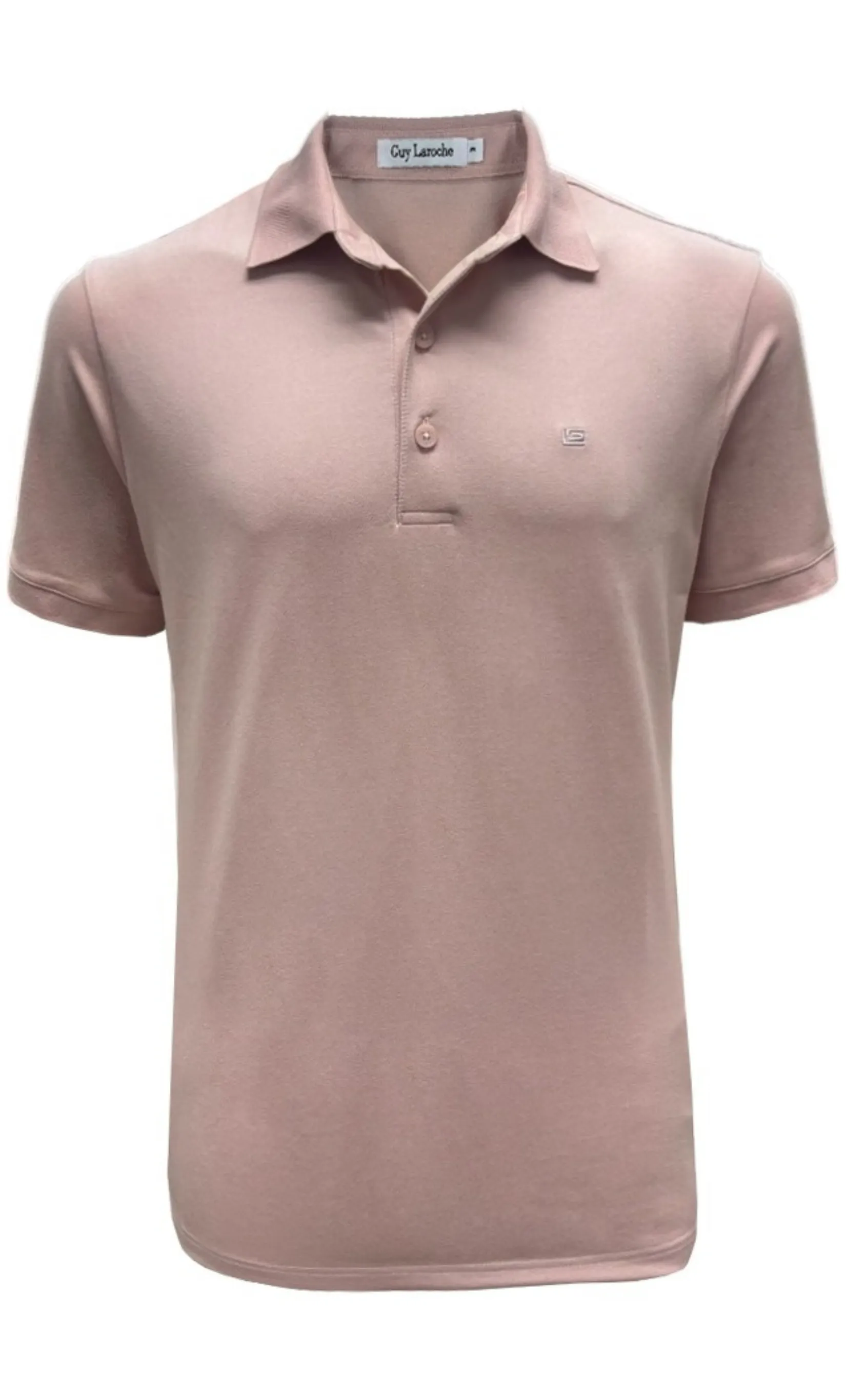 GUY LAROCHE MENWEAR Men's Polo Shirt BKL6301S5LP - Pink