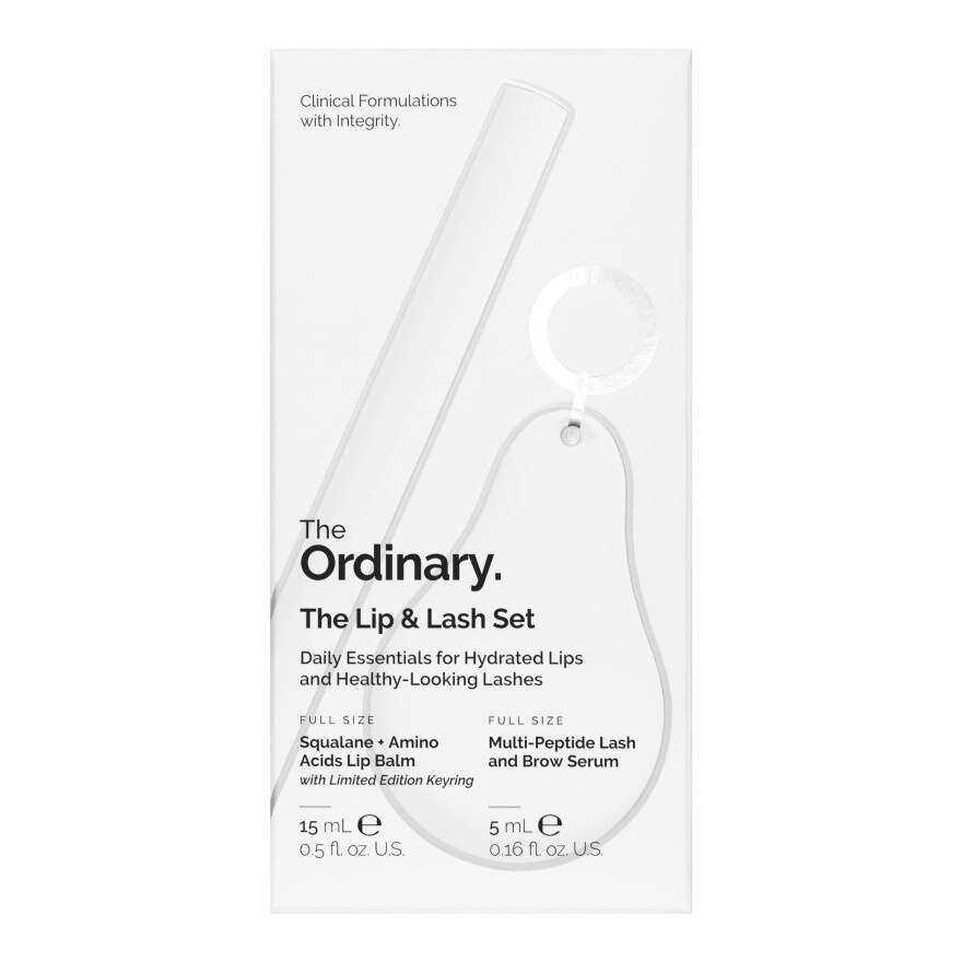 The Ordinary The Lip  Lash Set (Lip Balm 15 ml. + Lash Serum 5 ml.)