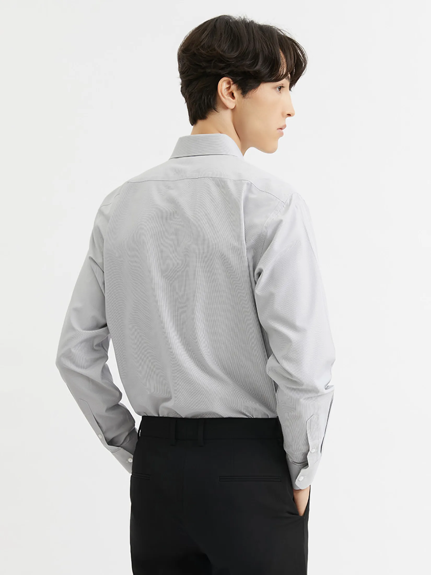 DAPPER Men EASY CARE Plaid Regular Fit Shirt Black