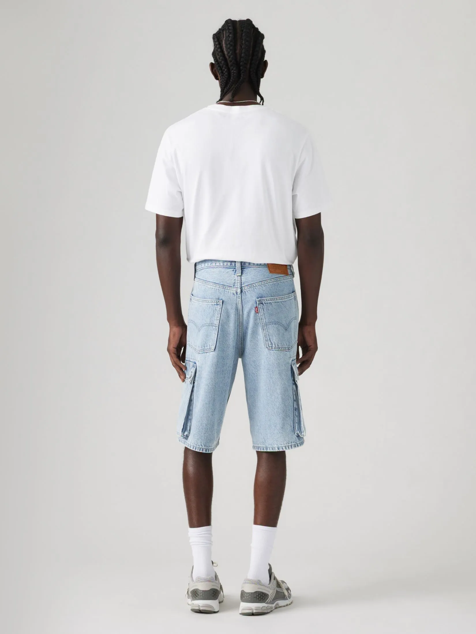 LEVI'S Men's 478 Baggy Cargo Shorts  Blue