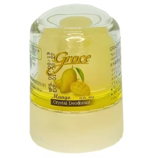 Минеральный дезодорант с манго Grace 40, 70 или 120 гр