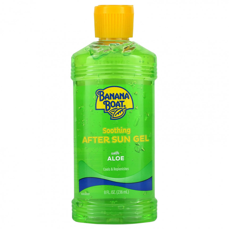 Banana Boat, Успокаивающий гель после загара с алоэ, 236 мл (8 жидк. Унций)