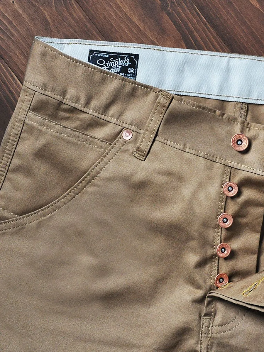 SIMPLE&RAW Union Utility Pants Sk841 Green