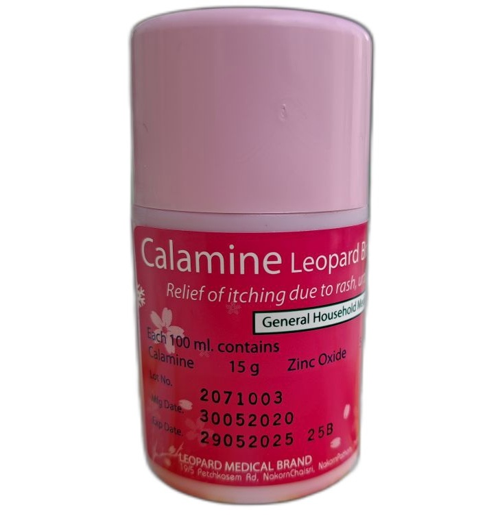 Тайский лосьон от дерматита, экземы, псориаза Каламин 120 мл