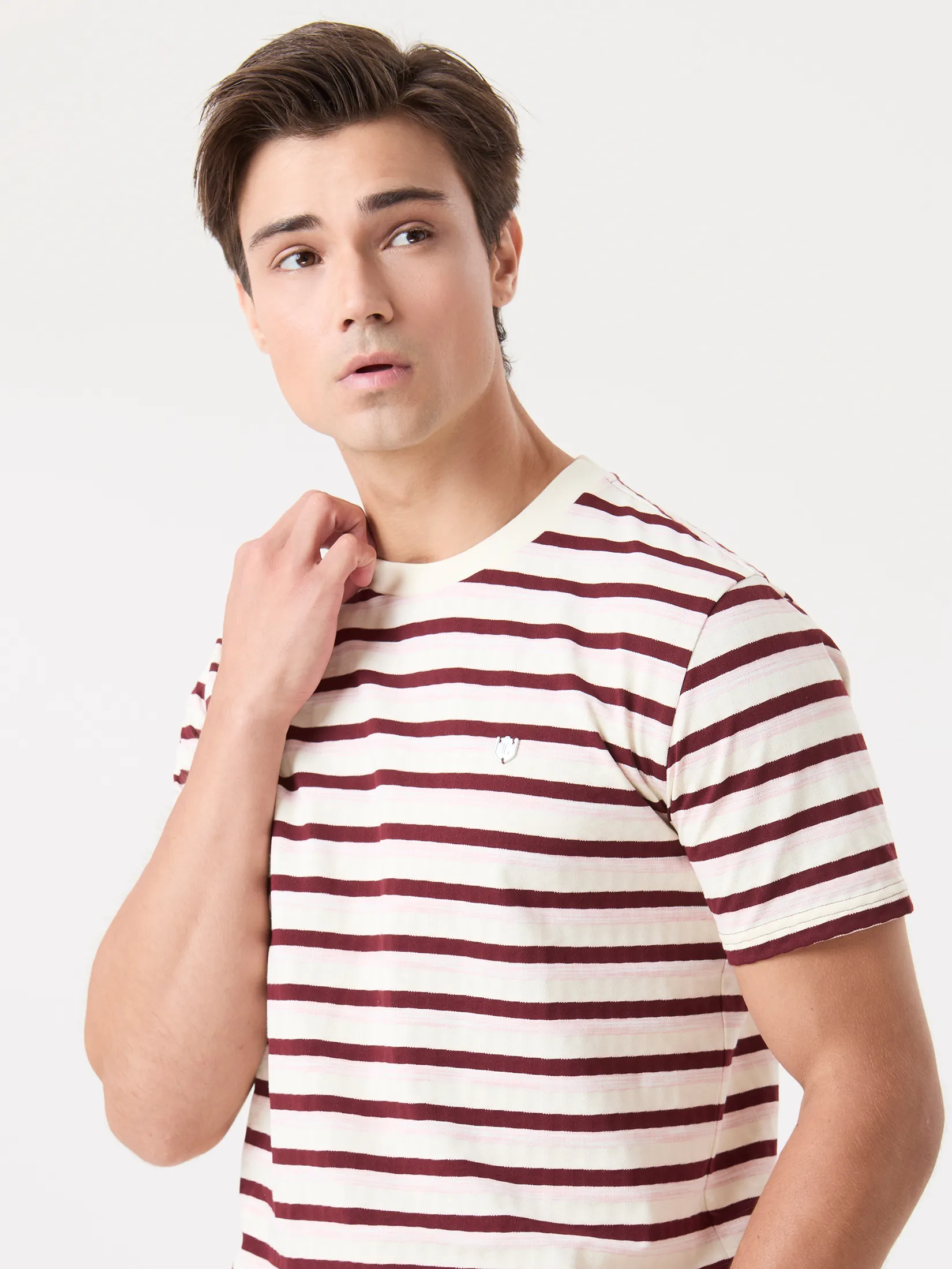 LTD T-shirt Man Maroon
