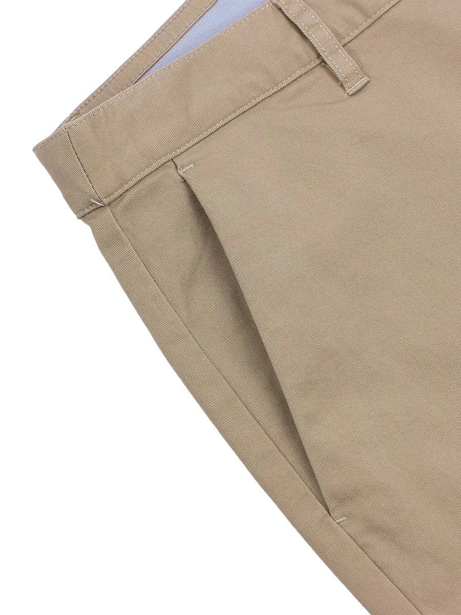 GIORDANO Men's Low rise Slim Taper Super Stretch Pants Woodsmoke khaki