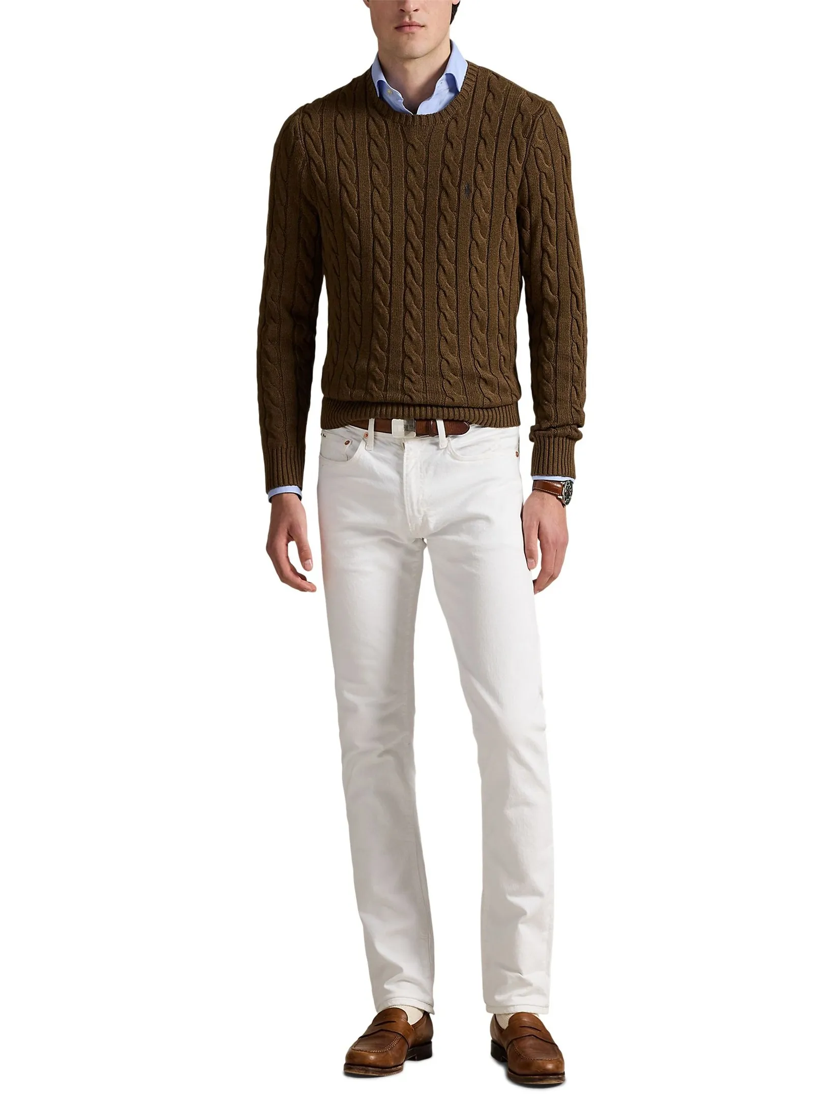 POLO RALPH LAUREN Pullover Men MNPOSWE16822297 Brown