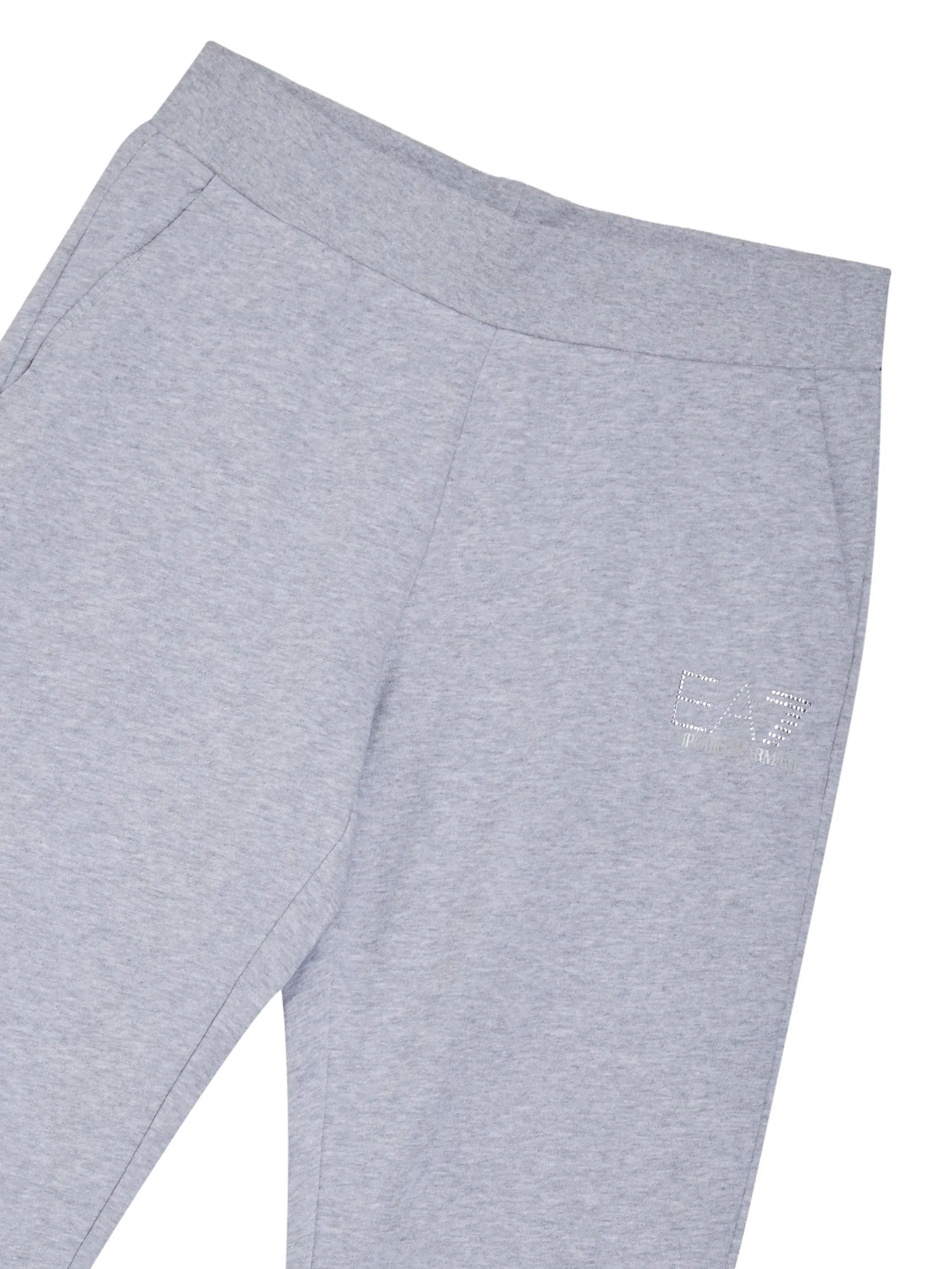 EA7 Women Joggers EA7 Logo Light Grey Melange