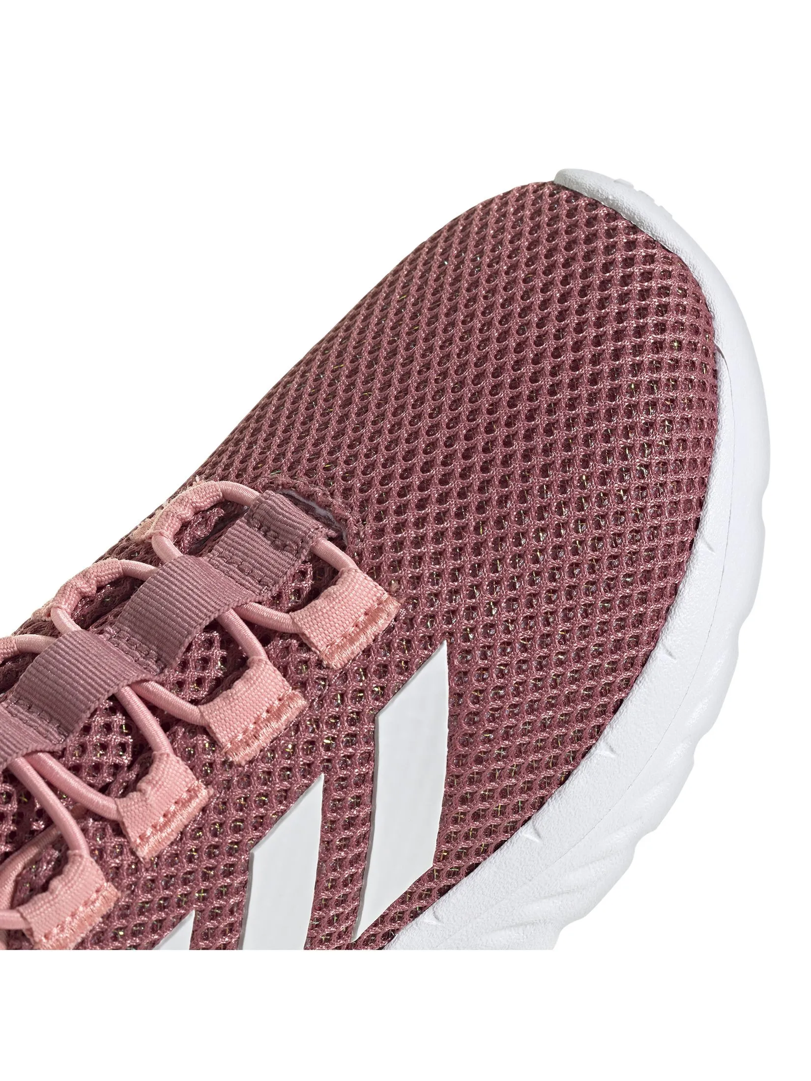 ADIDAS Women Sneaker Cloudfoam Comfy Preloved Crimson / Cloud White / Semi Pink Spark