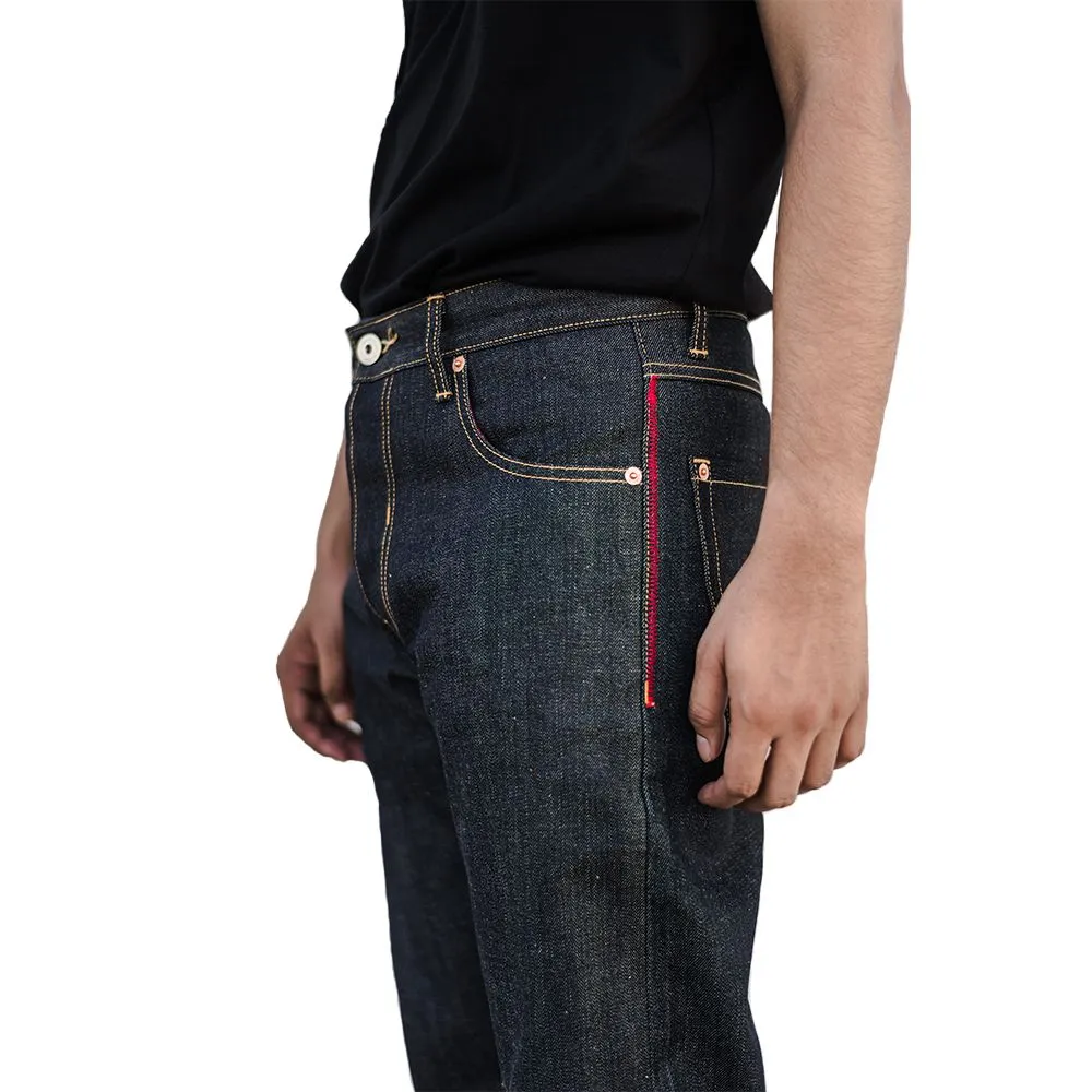 BLACK SHEEP JEANS Dark Blue Slimfit Jeans 14oz. BSRF-M-SF201