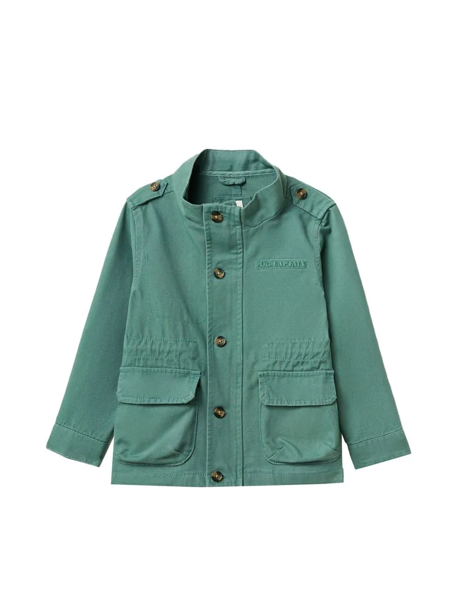 SFERA KIDS Boy Toddler Safari Jacket Green Medium
