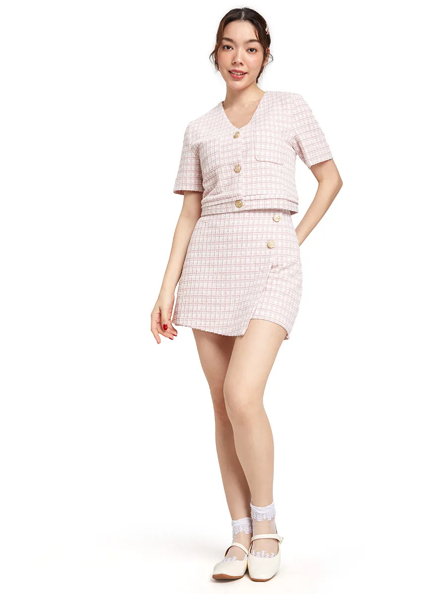 LOLITA Women Skort Gingham Pink
