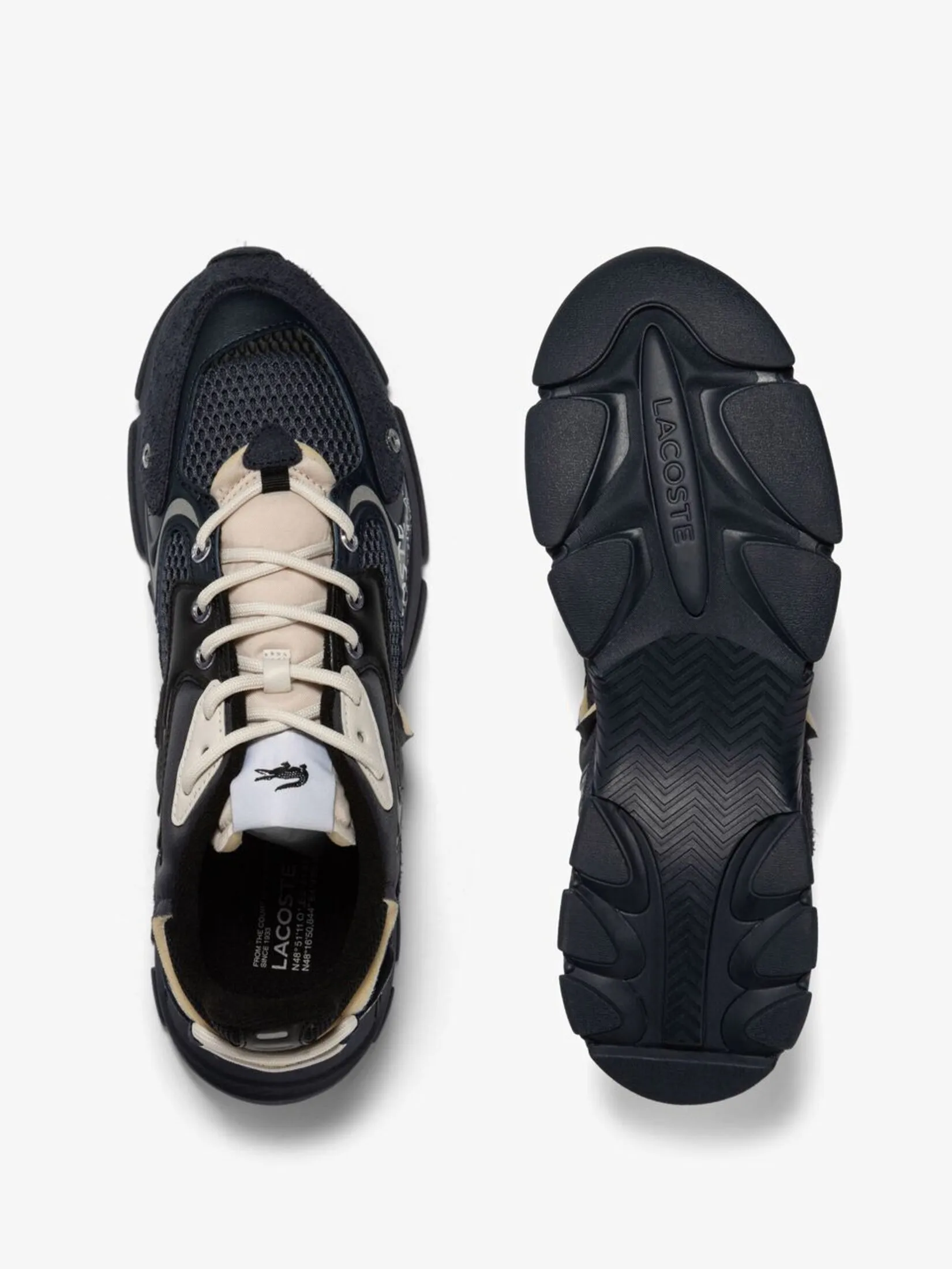 LACOSTE Men’s Lacoste L003 Neo Textile Trainers Black