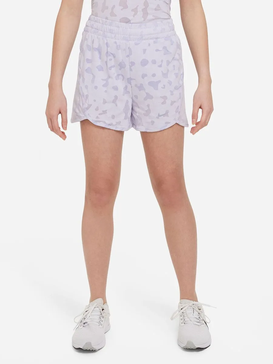 NIKE KIDS Big Kids Girls High-Waisted Training Shorts HR Dri-FIT Breezy FB1095-536