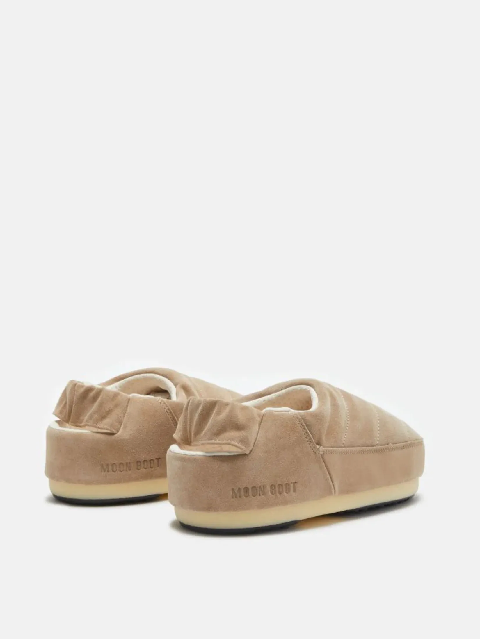 MOON BOOT SANDAL BAND SUEDE IN SAND