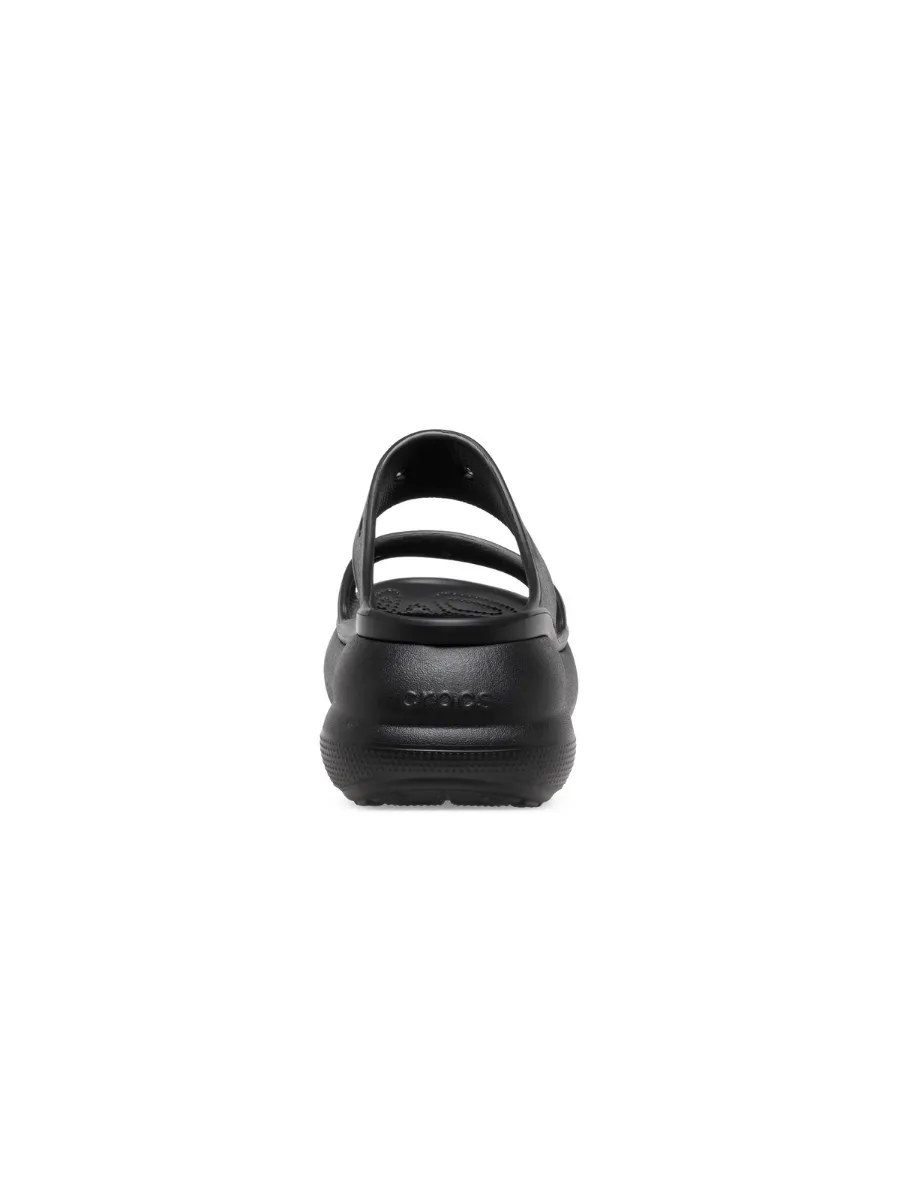 CROCS UNISEX CRUSH SANDAL - BLACK