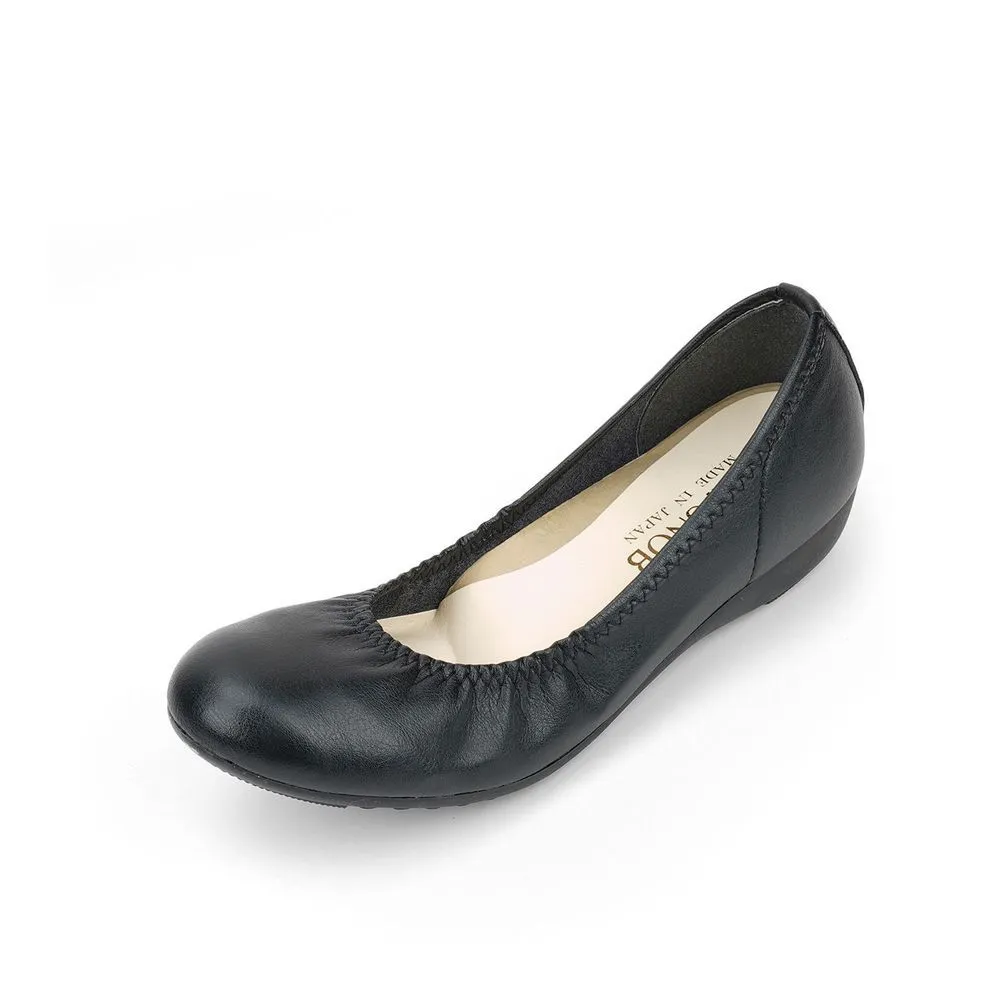 JOLI SNOB Black Comfort Flat ACT-39085