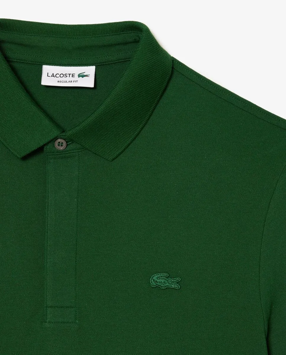 LACOSTE Smart Paris Polo Shirt Stretch Cotton Green