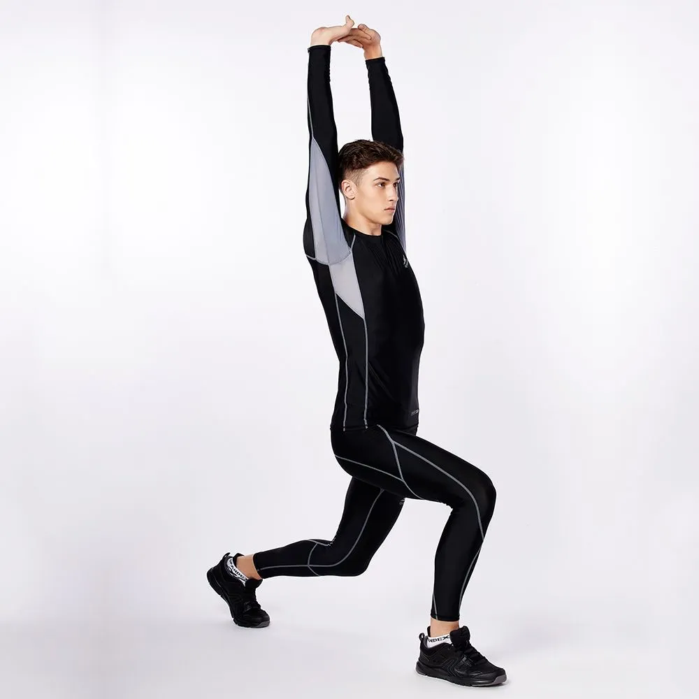 SPANDEX Black/Black-NS001-Compression top