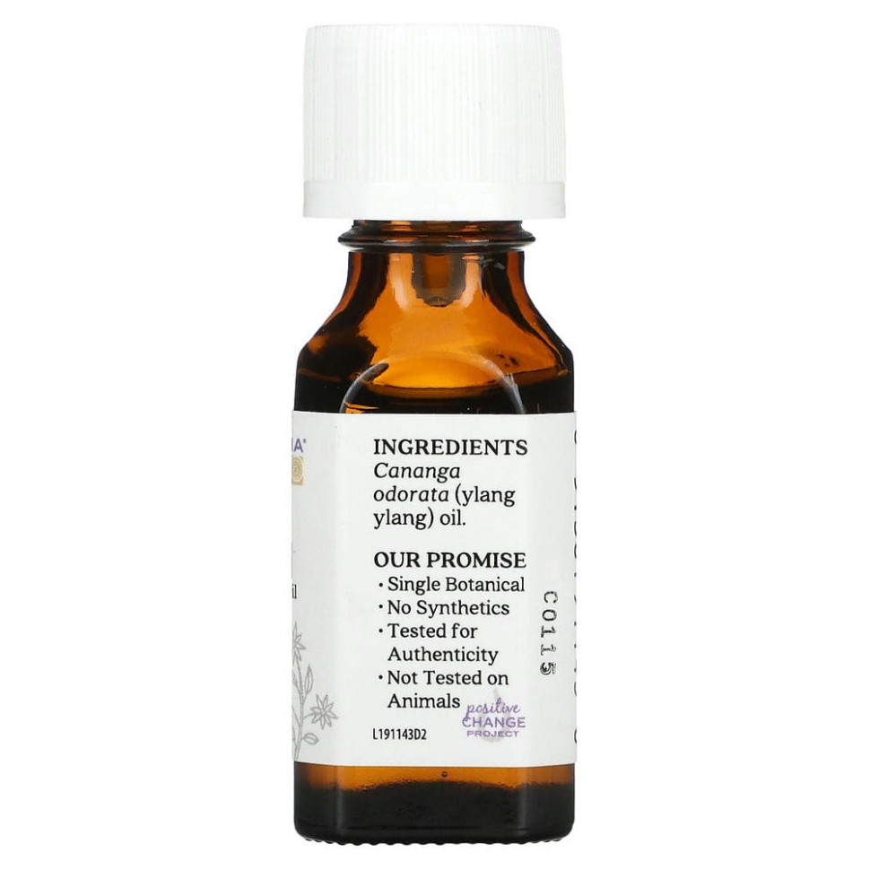 Aura Cacia, Чистое эфирное масло, Иланг-иланг III, 15 мл (0,5 жидкой унции)