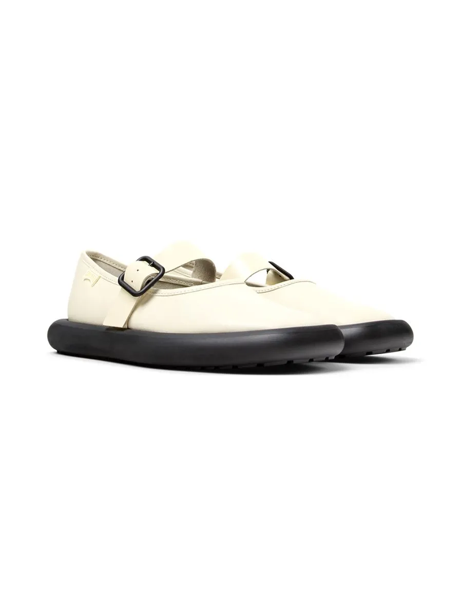 CAMPER Women Ballerina Shoes Onda White