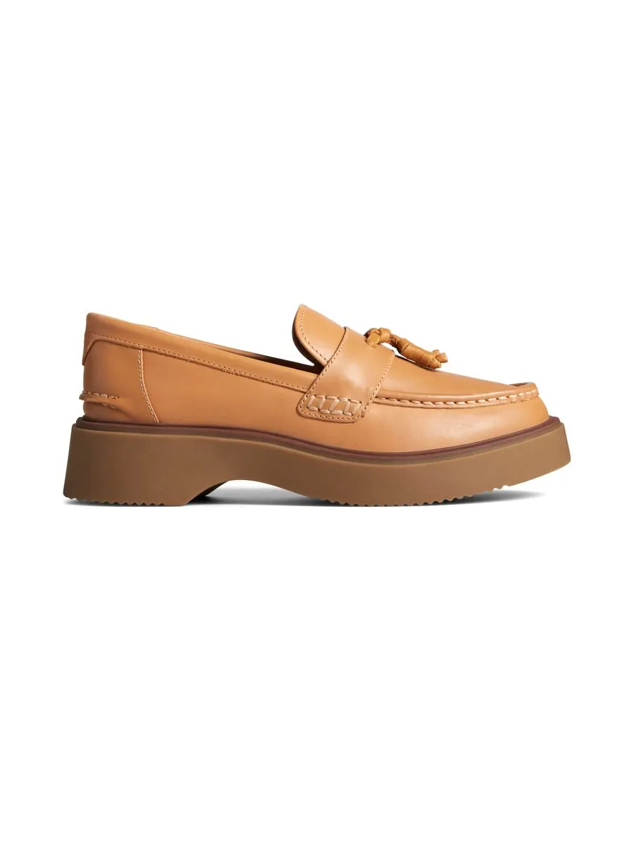 SPERRY WOMEN BAYSIDE LOAFER LEATHER BROWN